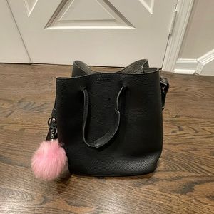 Vegan Leather Bucket Bag